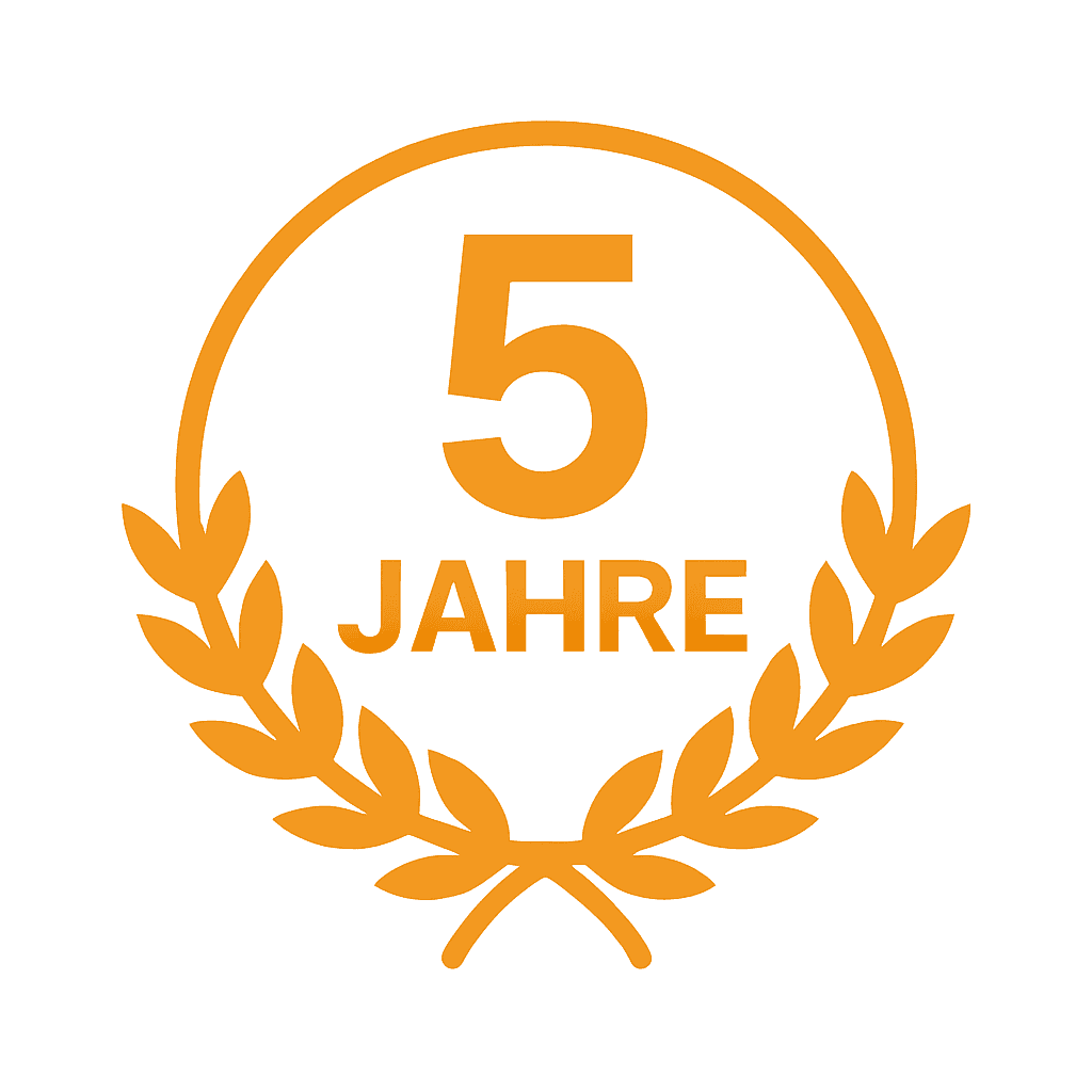 5 yillik muvaffaqiyat ikonchasi